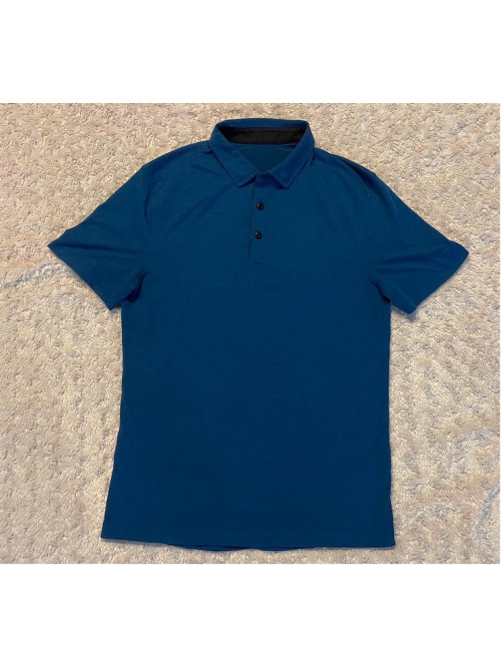 Lululemon Men’s Polo Shirt, Approximate Size XS, Blue, VGUC